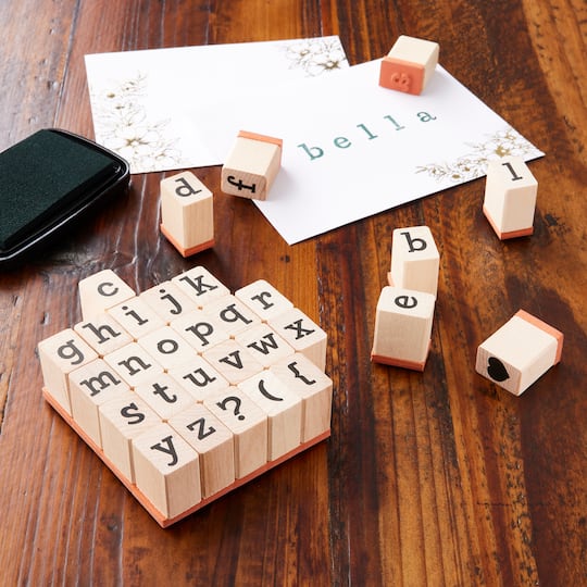 Large Lowercase Alphabet Wood Stamps By Recollections Michaels large-lowercase-alphabet-wood-stamps-by-recollections-michaels